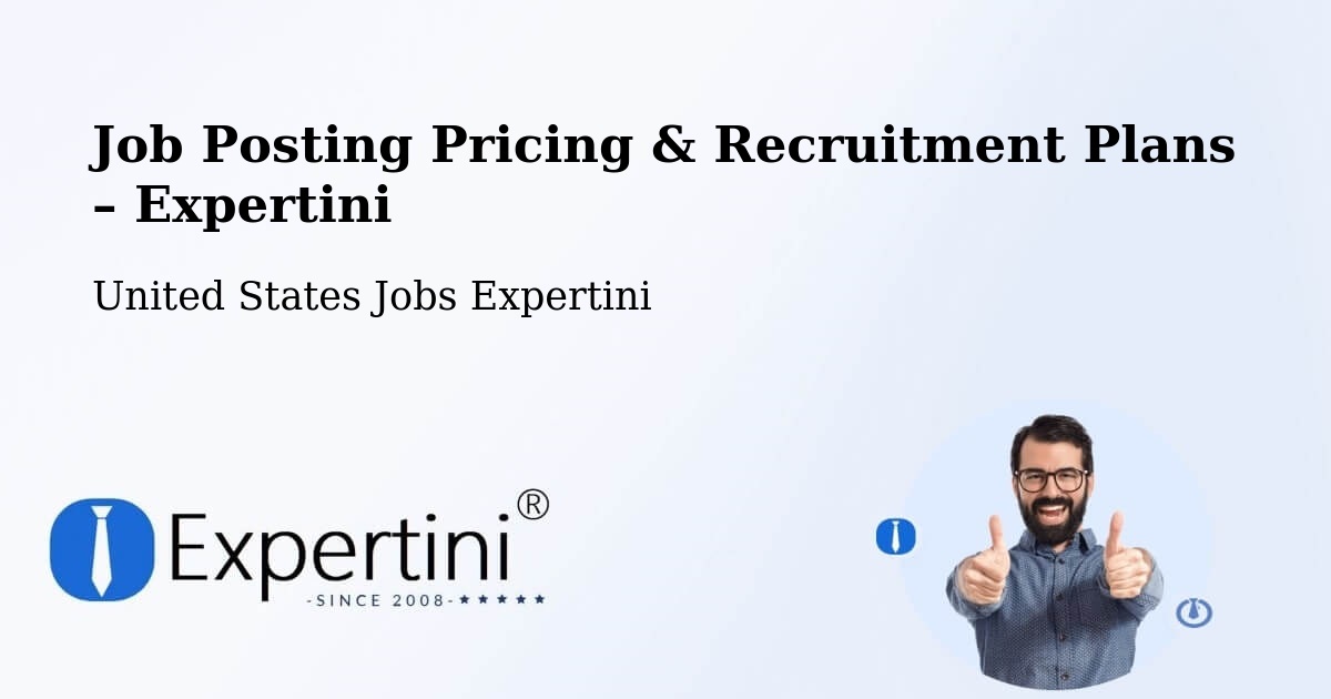 Job Posting Pricing & Recruitment Plans – Ada - Ada, United States Jobs Expertini