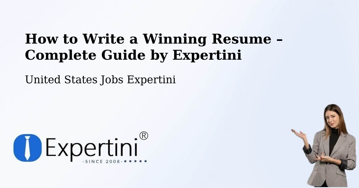 Resume Writing Guide for Job Seekers – Ada - Ada, United States Jobs Expertini
